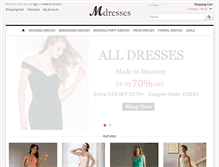 Tablet Screenshot of mdresses.com